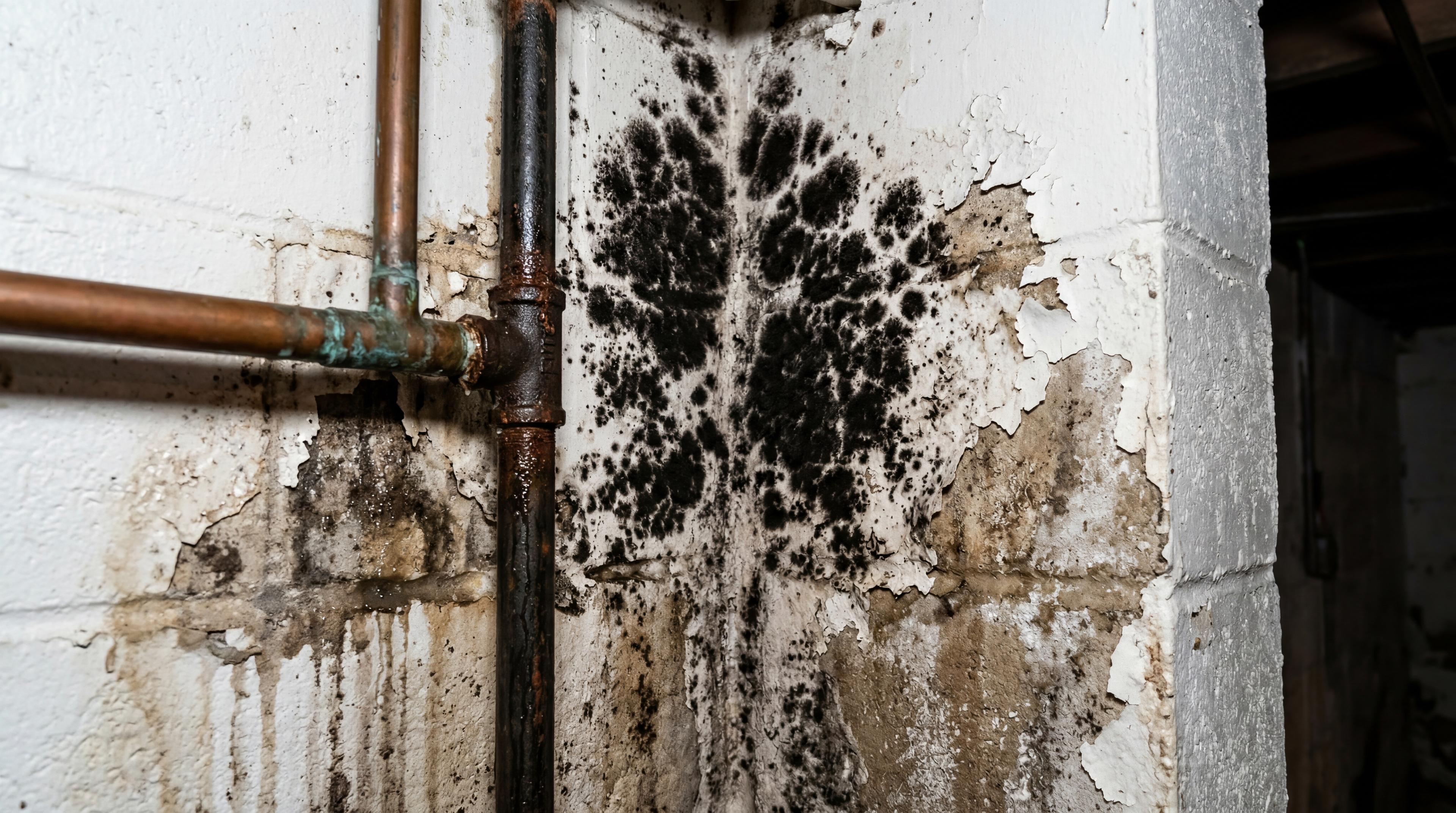 Mold damage requiring professional remediation in New Jersey